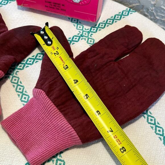Vintage Gleamit Silver Polishing Mitts in Original Box Used Condition - Picture 9 of 12